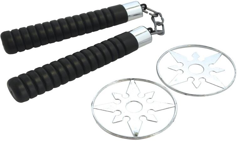 Nunchaku et étoiles Ninja - Rubies