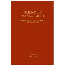 Scientific Management, Fachbücher von J.-C. Spender, Hugo J. Kijne