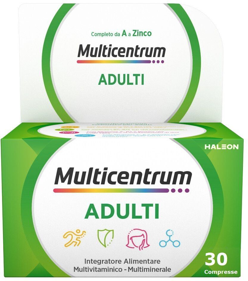 HALEON ITALY Srl Multicentrum Adulti, 30 Compresse