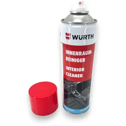 Würth Innenraumreiniger 500 ml Aktiv-Reinigungsschaum mit Antistatikzusatz für den Fahrzeuginnenraum