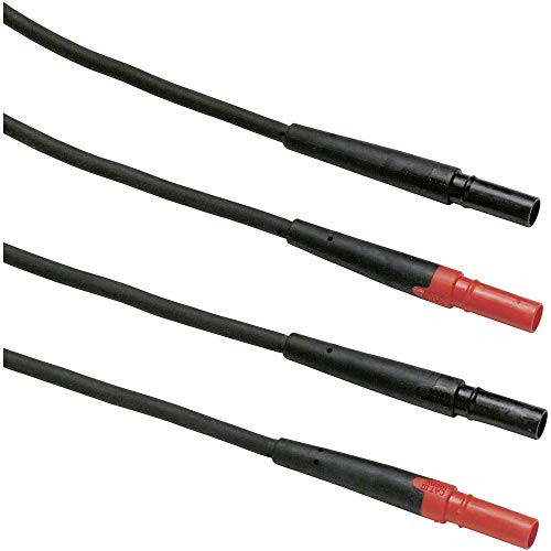 Fluke TL27 Meetleidingset, Testkabels, Zwart en Rood, CAT III, EPDM, 1,5 meter, 1000 V