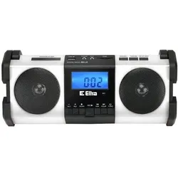 Elta Radio receiver MAJA USB white (FM), Radio, Weiss