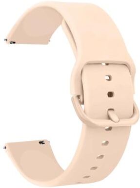 Uplifted Goods Soft Silicone Sport Watch Band apricot Pink 22mm