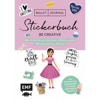 Bullet Journal – Stickerbuch – Be creative, Taschenbuch von , Edition Michael Fischer / EMF Verlag, 978-3-7459-0118-4