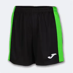 JOMA Maxi Shorts Damen 117 - schwarz/neongrün S