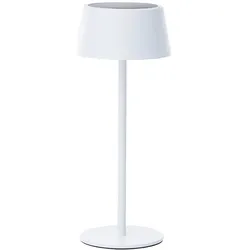 Brilliant, Tischlampe, Picco G40400/05 Solar-Tischlampe 4 W Warmweiss Weiss (300 lm)