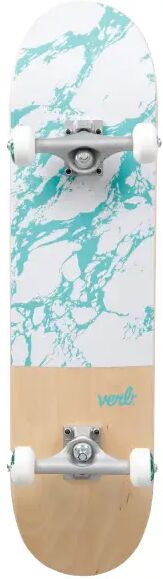 Skateboard Komplettboard Verb Marble Dip (8" - Weiß)