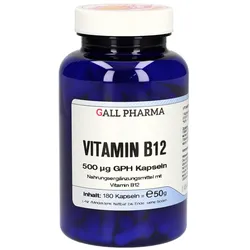 Vitamin B12 500 μg GPH Kapseln 180 St