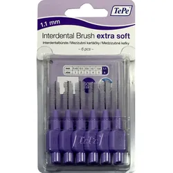 Tepe Id Bürste X-Weich 1.1Mm 6 ST