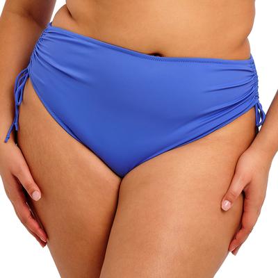 Plain Sailing Adjustable Bikini Brief by Elomi Swim in Azure (Size 16)