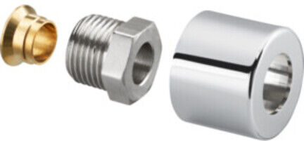 Raccord à compression OV pour série E, chromé 1/2x15mm ; Oventrop (1169093)