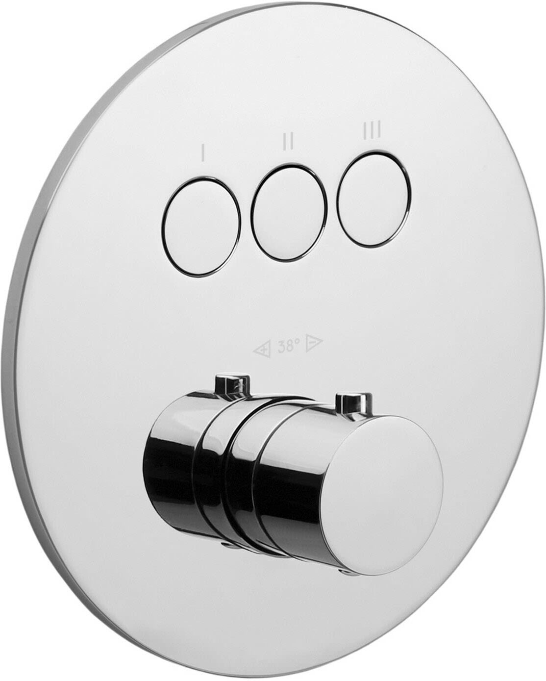 pianura Stella Smart Push Thermostat Unterputz für 3 Verbraucher
