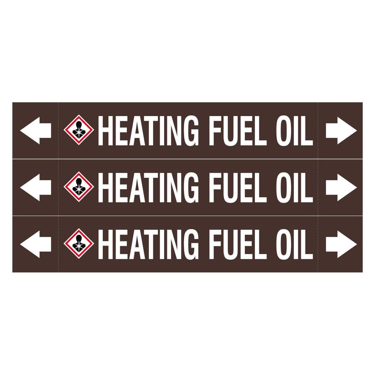 Brady ASME - Rohrmarkierer - Heating Fuel Oil (312860)