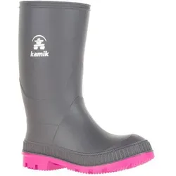 KAMIK Kinder Gummistiefel STOMP, Größe 25 in Grau Grau