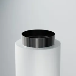 Steinberg Serie 442 Waschtisch Aufsatzbecken aus Edelstahl, gunmetal, 442 6020 GM 442 6020 GM