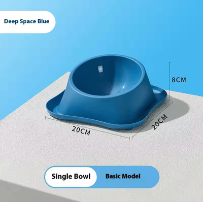 Inspire Picks Stainless Steel Double Pet Bowl With Non Slip Elevated Neck Protection Design a3