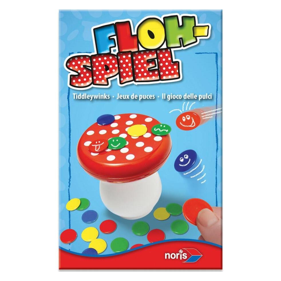 Noris Flohspiel (Deutsch, Englisch, Französisch, Italienisch, 1 - 4 Spieler) (606144010)