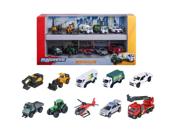 Majorette City 10 pièces Giftpack SMOBY