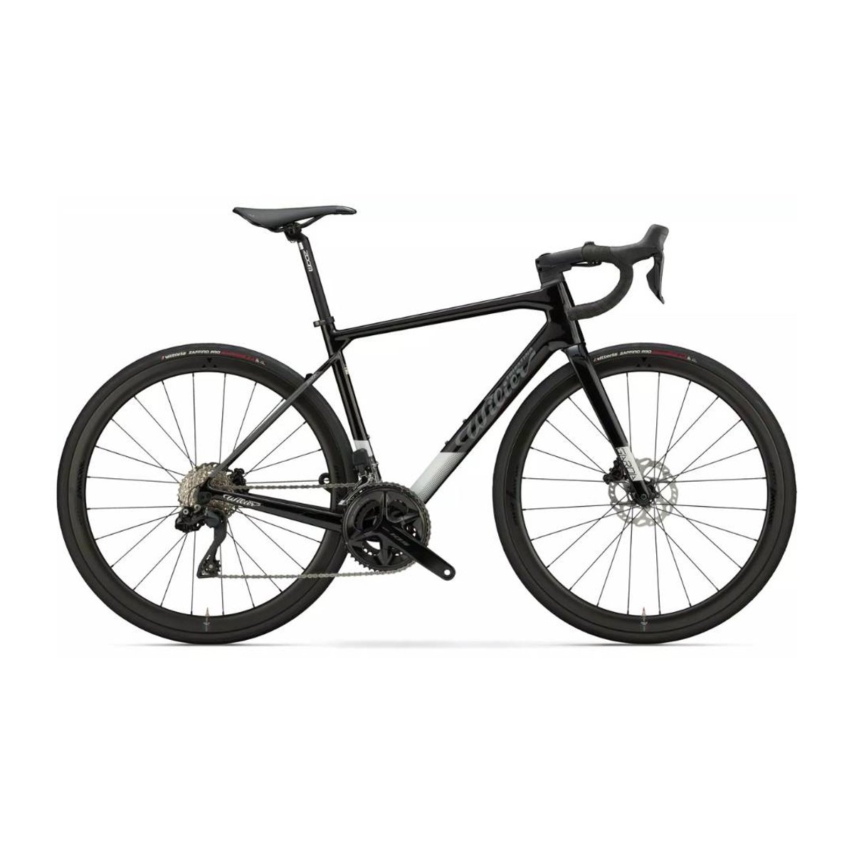 Bicicleta Wilier Garda 105 2x12 Miche Reflex DX Preto Cinza, Tamanho L