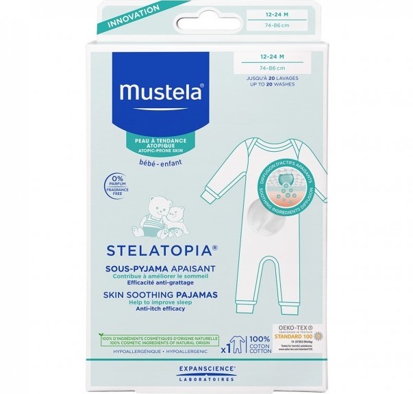 Mustela Stelatopia Skin Soothing Pajamas 1&nbsp;un. 12-24 Months (74-86cm)