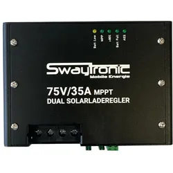 Swaytronic, Laderegler, Dual Solarladeregler 75/35