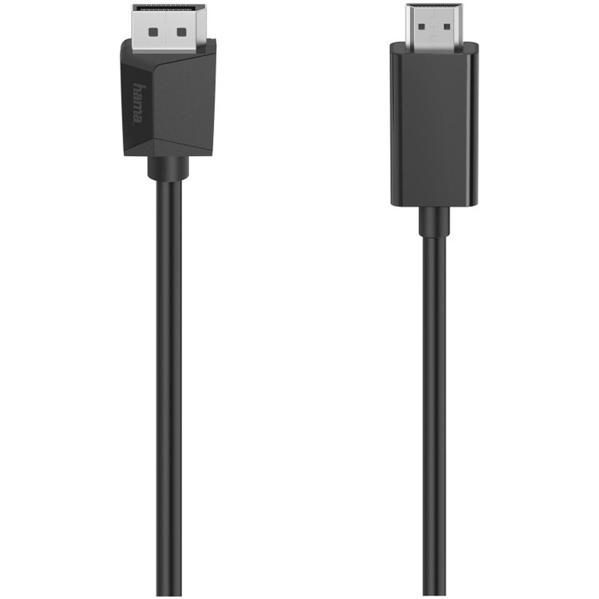 Hama DisplayPort naar HDMI adapterkabel, 1,50 m, Zwart