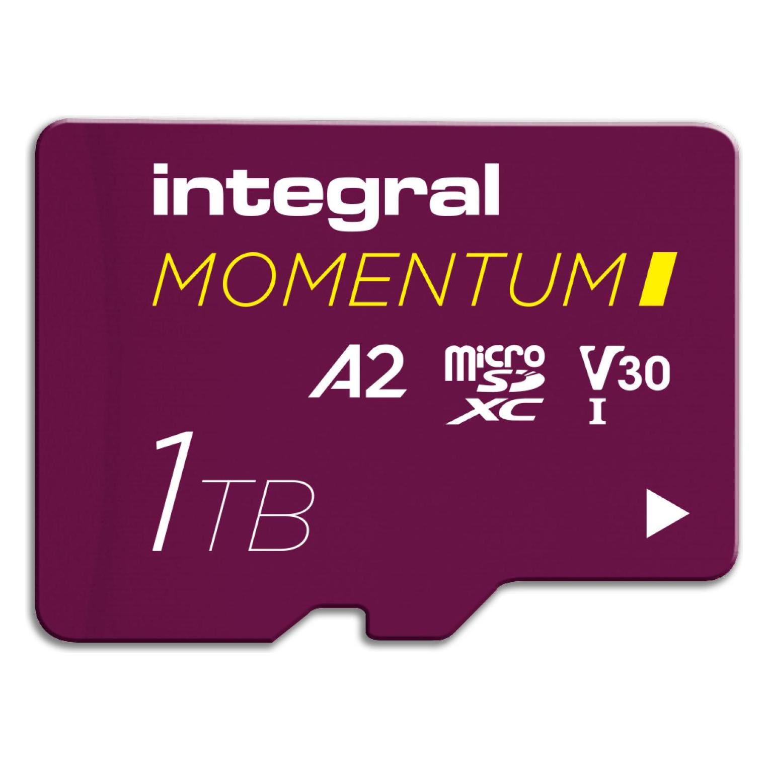 Integral Momentum I (1000 GB, microSD, microSDXC, UHS-I) (INMSDX1TB-210/180V30)