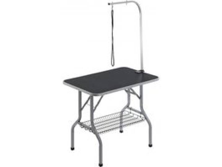 VEVOR Trimmtisch 985x615x1662mm Schertisch Edelstahl Hundepflegetisch 150kg Tragfähigkeit Frisiertisch Hund Faltbar Tierpflegetisch 914,4x609,6mm Desktop Ideal für Baden Trimmen Trocknen Bürsten