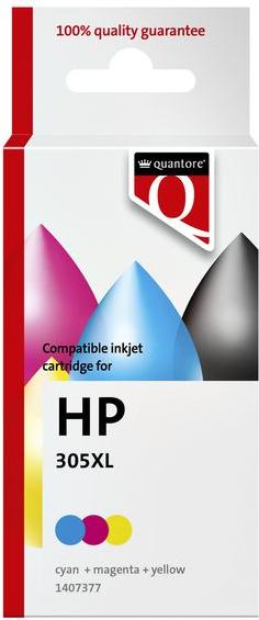 Quantore - Tintenpatronen-Alternative für 305XL Farbe | 12 Stück