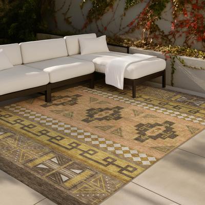 Addison Rugs Machine Washable Indoor/ Outdoor Global Rico Chantille Rug