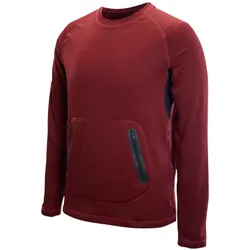 BAUER First Line Collection Fleece Crew | L burgundy