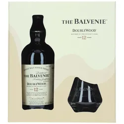 Balvenie Double Wood - 12 Jahre - Set mit 2 Gläsern - Single Malt...