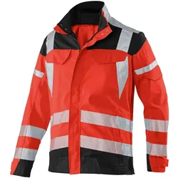 Kübler,  PSA Reflectiq Jacke 1207 warnrot/schwarz 29 (29)