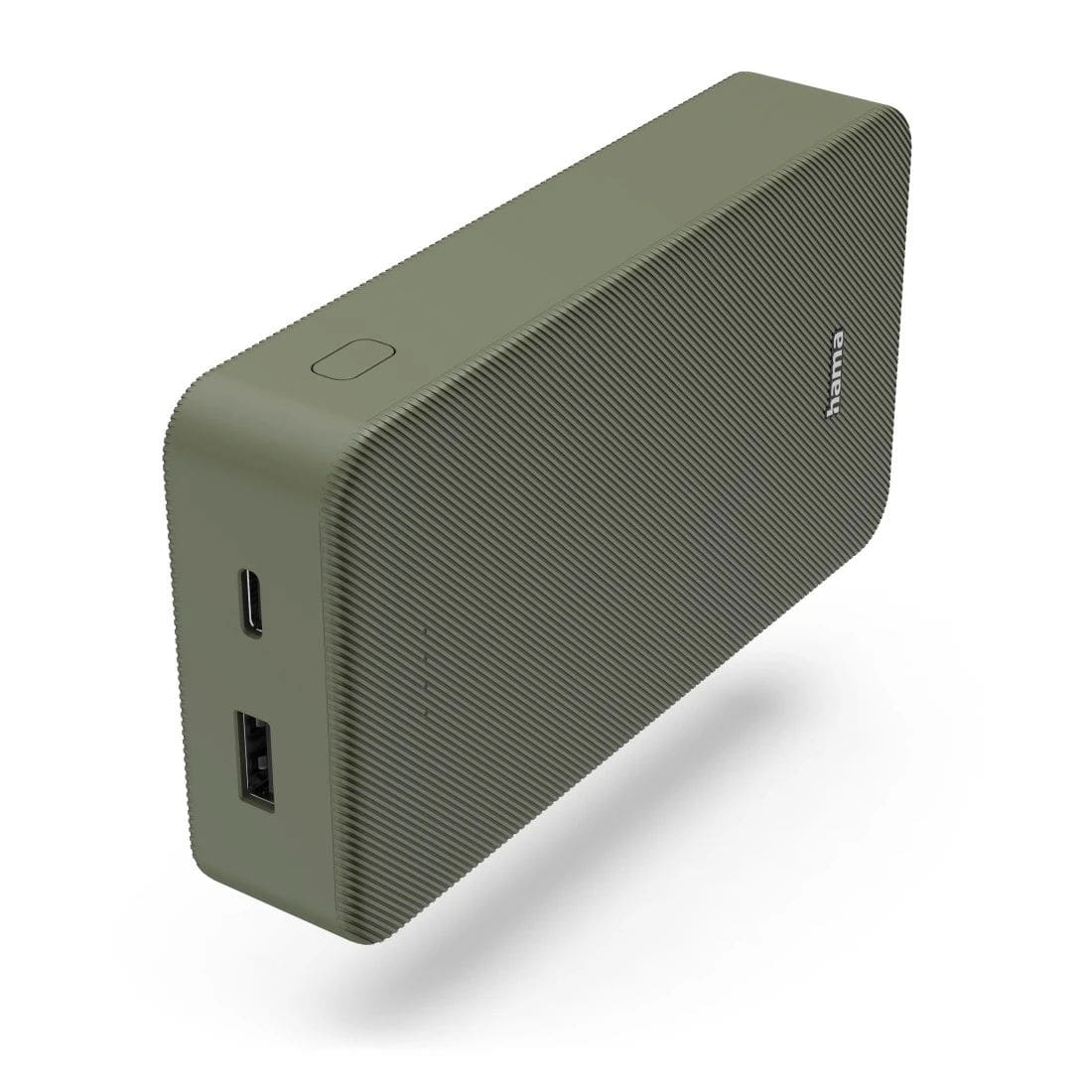 Hama 20000 mAh Powerbank USB Typ-C 201716 Power Pack Colour 20 (Grün) 00201716