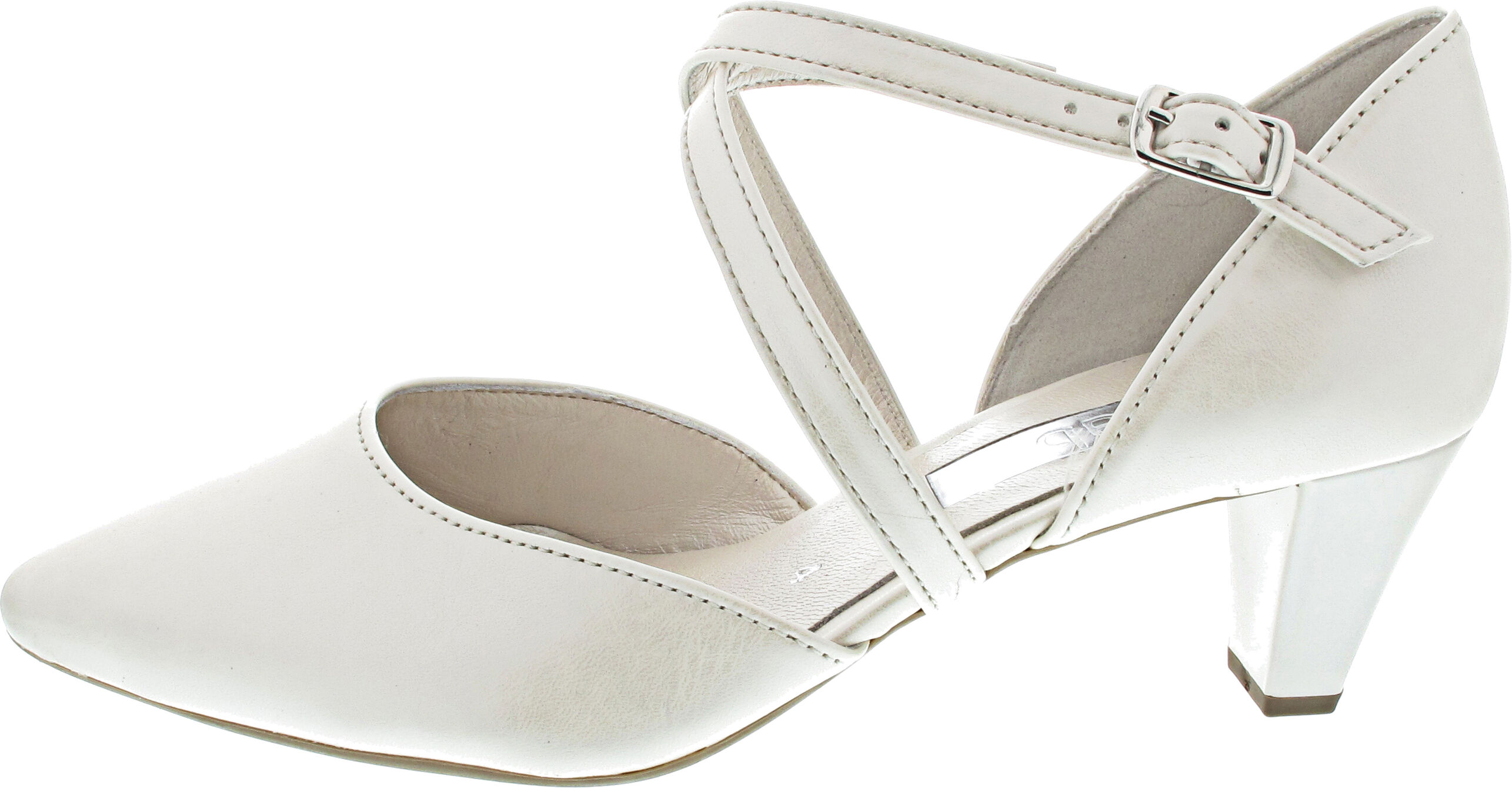 Gabor off-white (+Absatz) 6.5 female