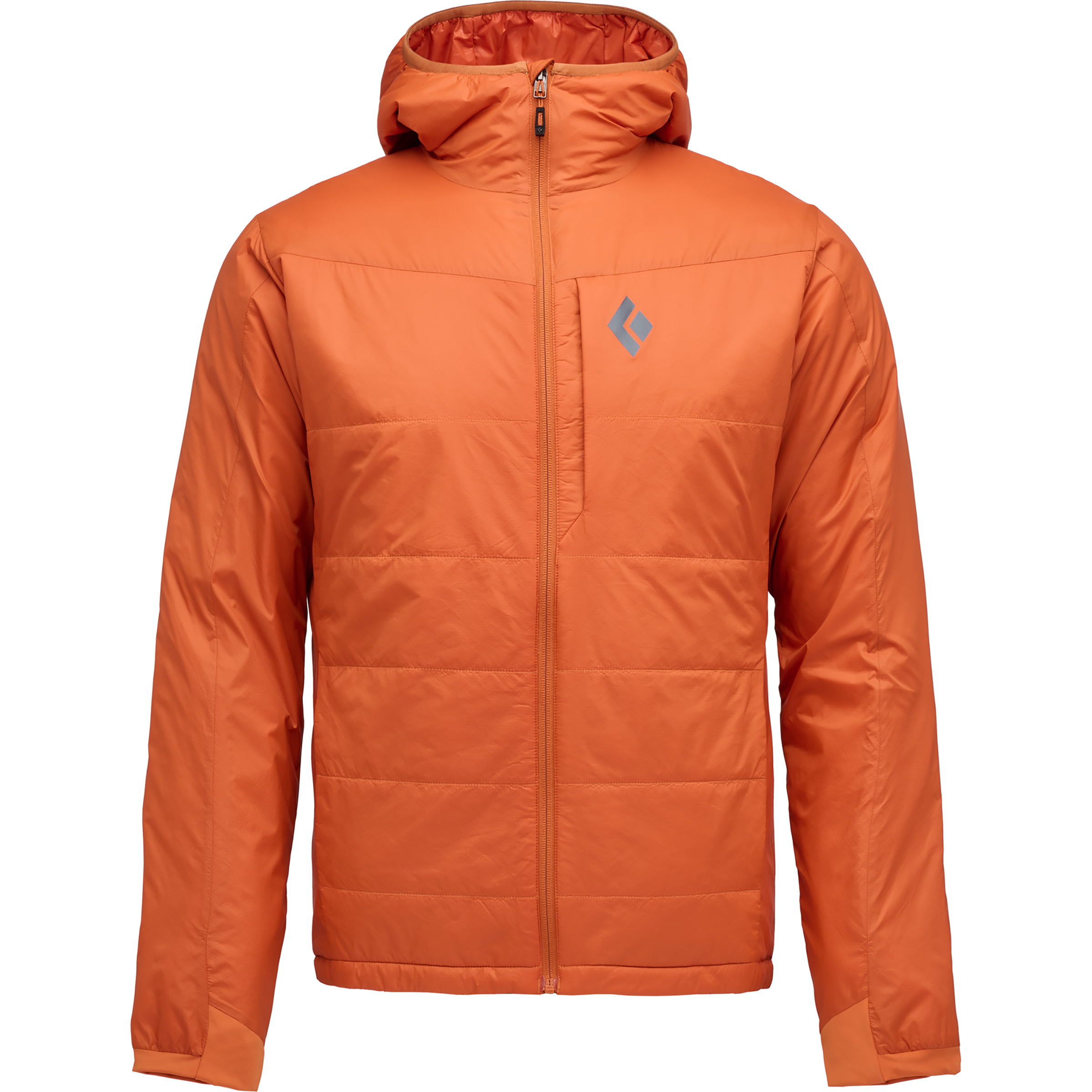Black Diamond Solution Herren Kunstfaserjacke braun Größe M Bergsteigen Isolierend Wasserabweisend