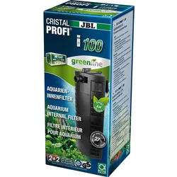2x JBL Aquaristik und Terraristik Aquarium-Innenfilter JBL CristalProfi i100 greenline (160 l, Innenfilter, Süsswasser), Aquarium Filter