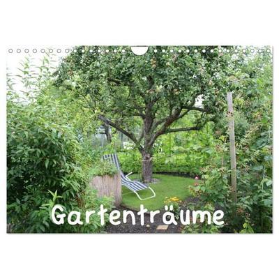 Gartenträume (Wandkalender 2026 DIN A4 quer), CALVENDO Monatskalender