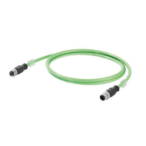Weidmüller 1059330050 Sensor-/Aktor-Datensteckverbinder, konfektioniert M12 Stecker, gerade, Buchse, gerade 1St.