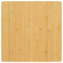 vidaXL Tischplatte 40x40x1,5 cm Bambus