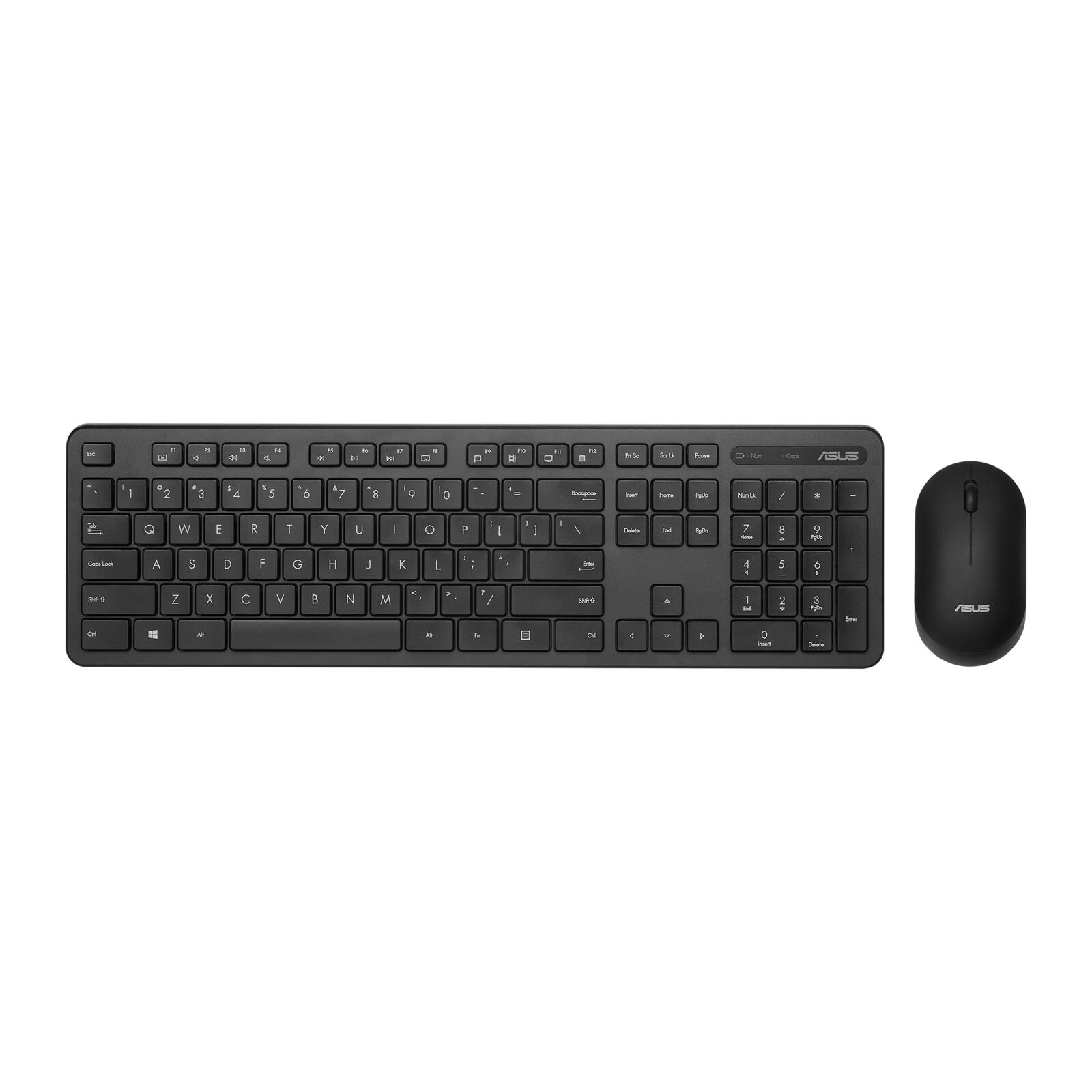 ASUS CW100 Tastatur- und Maus Set Wireless Schwarz 90XB0700-BKM0Q0