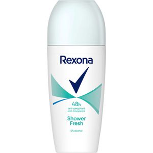 Rexona Antitranspirant Shower Fresh, 48h Schutz, für Damen, ohne Ethylalkohol, Roller, 50 ml