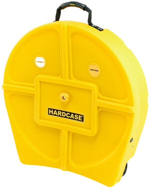 Hardcase "22" Cymbal Case Yellow" Yellow