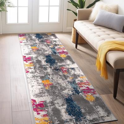World Rug Gallery Cardiff Contemporary Abstract Area Rug