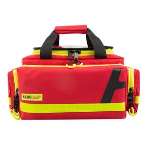 AEROcase Notfalltasche Medium, ohne Füllung, rot, 43 x 27 x 25cm