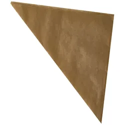 500x Spitztüten Pergamentersatz fettdicht 19x19x27cm 125gr. braun