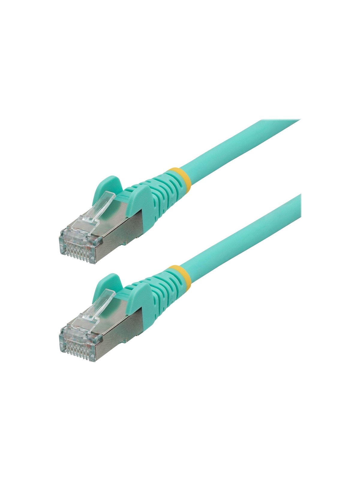 StarTech.com 1m CAT6a Ethernet Cable - 1 m - aqua - Blau - 1m