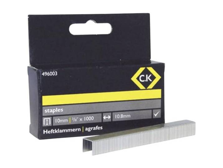 C.K 496003 Agrafes Carrées 10\,5 x 10 mm