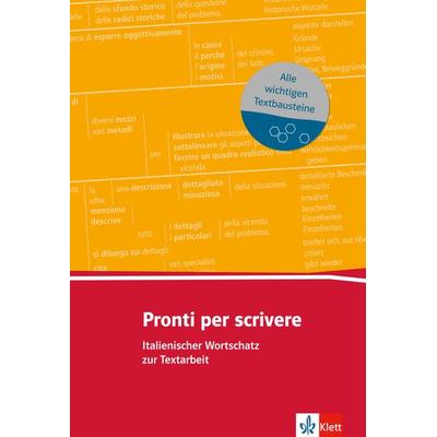 Pronti per scrivere, Taschenbuch von Valentina Vincis, Klett Sprachen GmbH, 978-3-12-519563-9