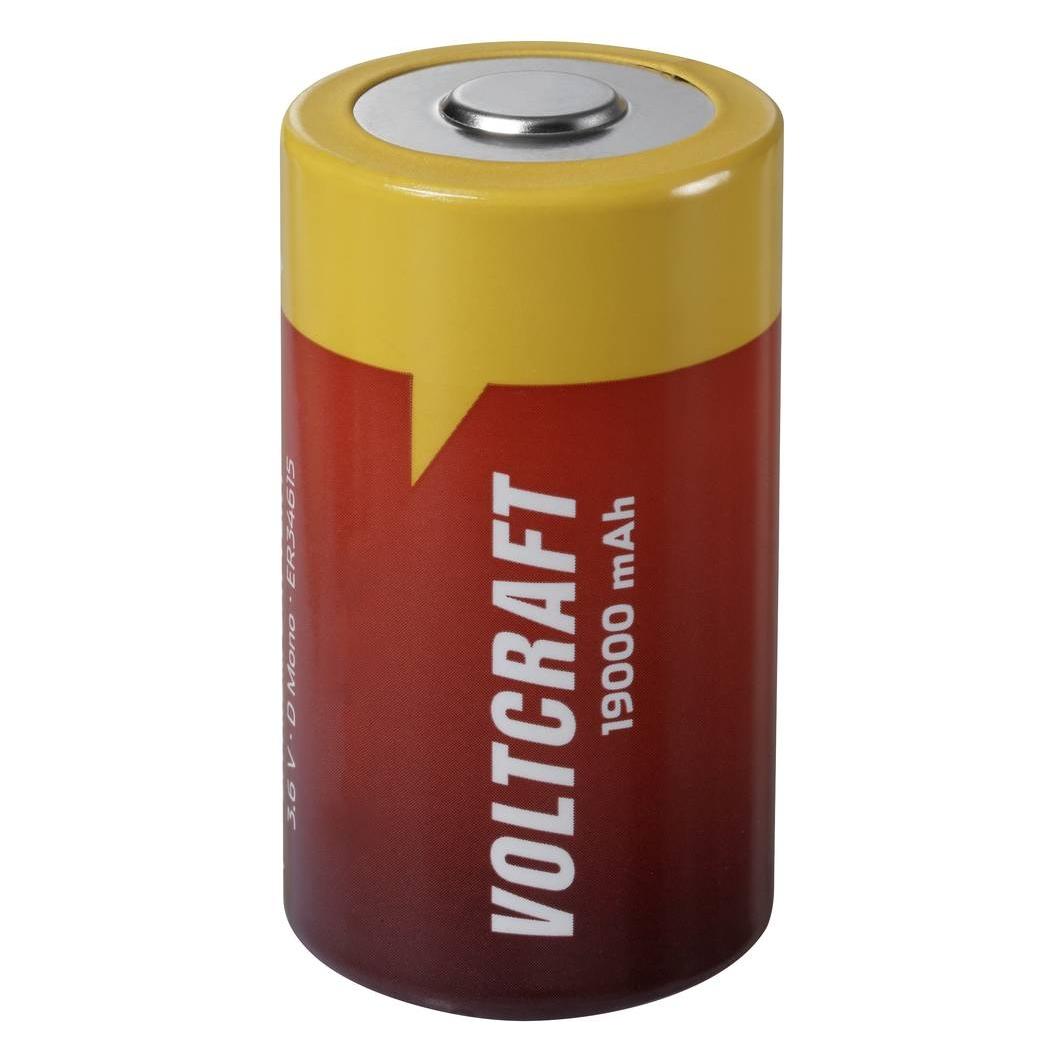 Voltcraft Spezial-Batterie Mono (D) Lithium 3.6 V 19000 mAh 1 St. (1 Stk.) (VC-12714120)